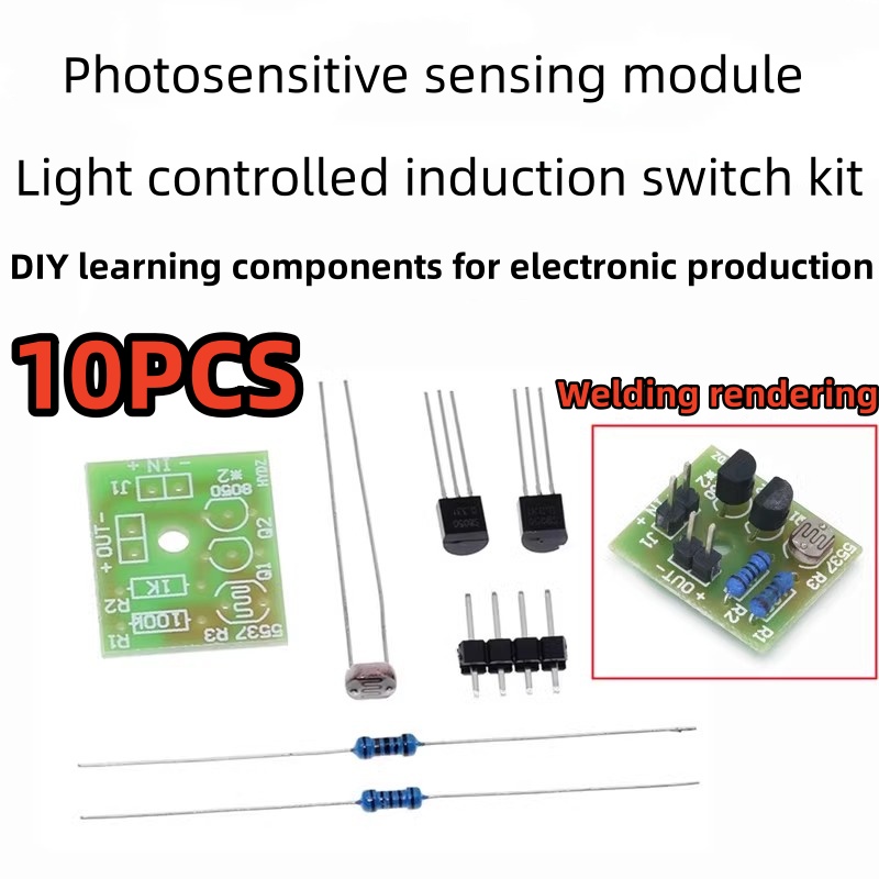 Diy Electronics Learning Kit - 10 шт., электронный модуль чувствительного датчика,