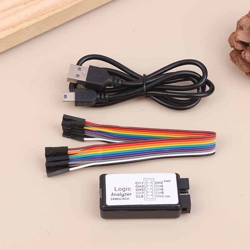 Логический анализатор USB, 24  – обзор и цена Logic Analyzer Usb