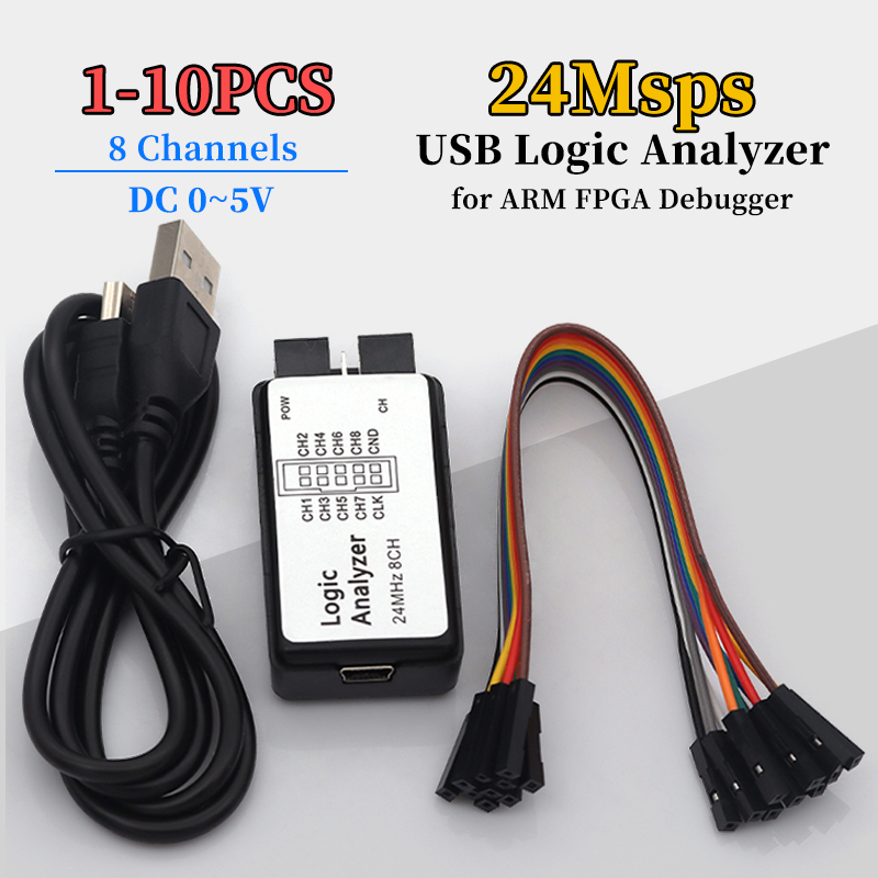 USB-логический анализатор для  – обзор и цена Logic Analyzer Usb