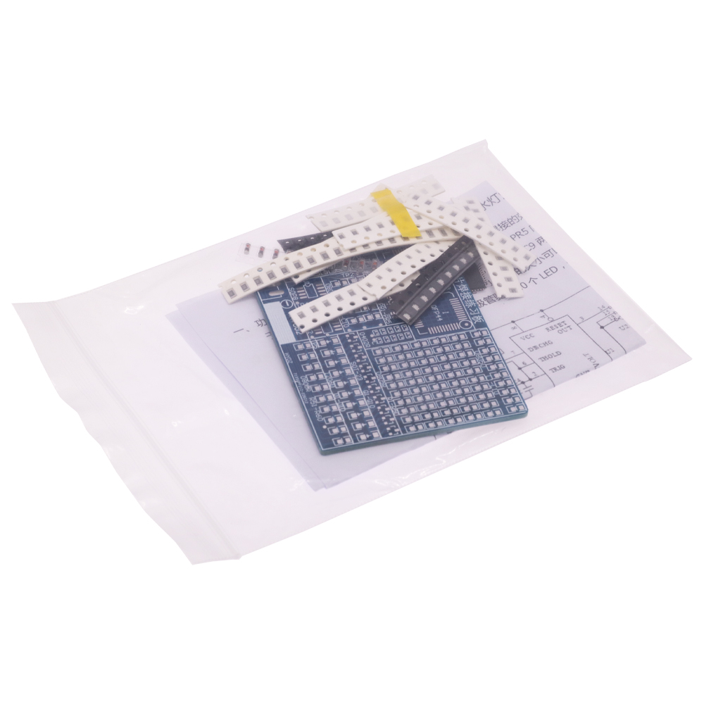 SMD NE555 CD4017 Вращающиеся м – обзор и цена Diy Electronics Project Kit