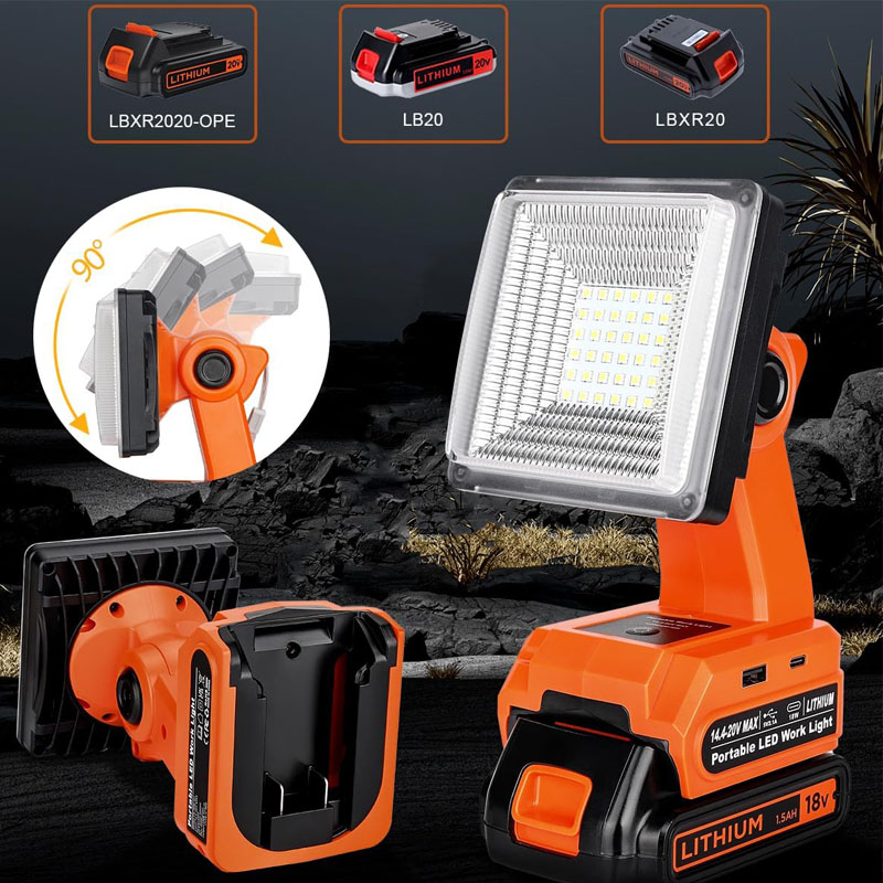 4-дюймовый светодиодный Рабочи – обзор и цена Black+Decker Tool Cordless
